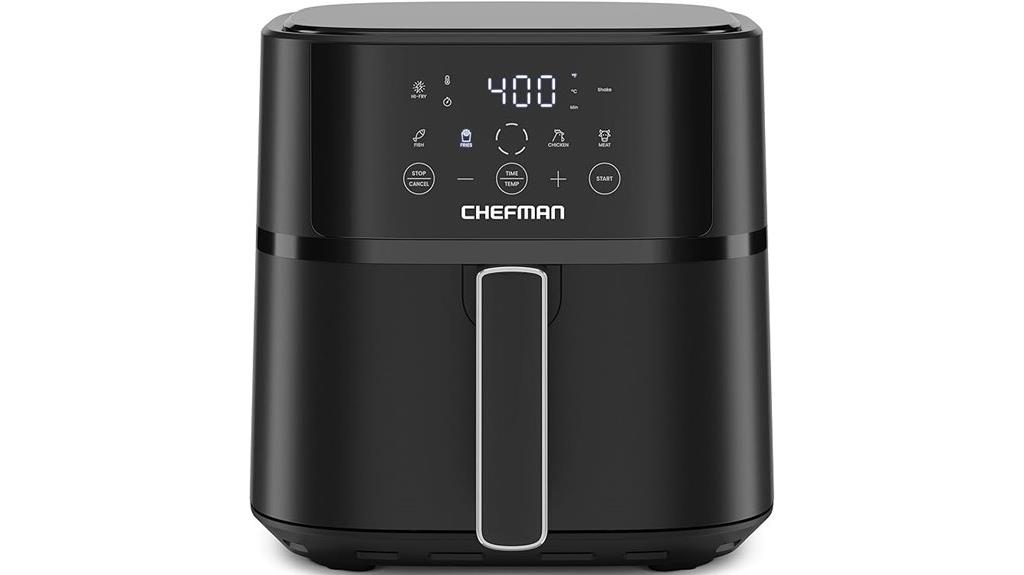 large touchscreen air fryer