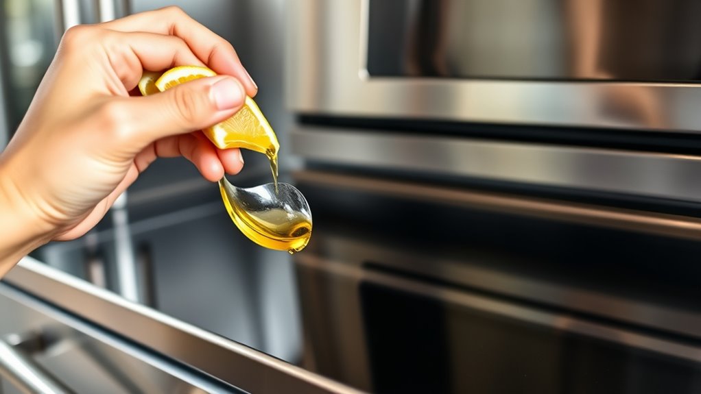 lemon olive oil shine