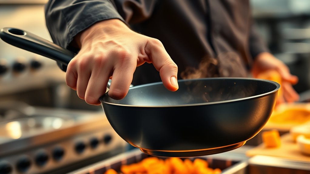 lightweight ergonomic maneuverable cookware