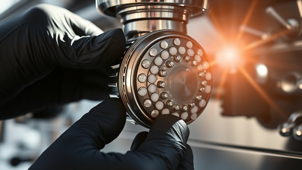 limescale damages espresso machines