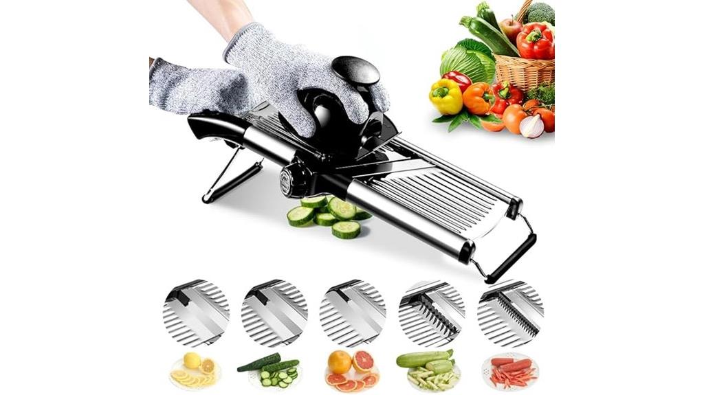 mandoline slicer with julienne