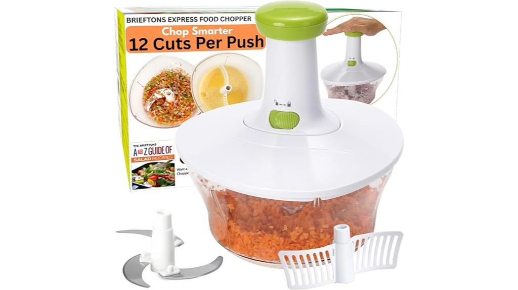 manual food chopper 6 8 cups