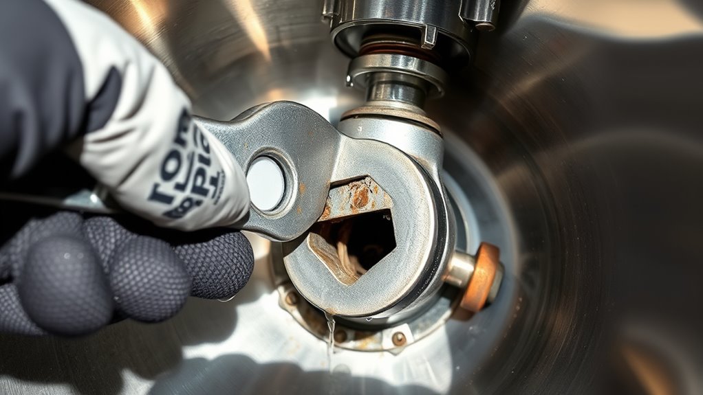 manual removal of disposal obstructions