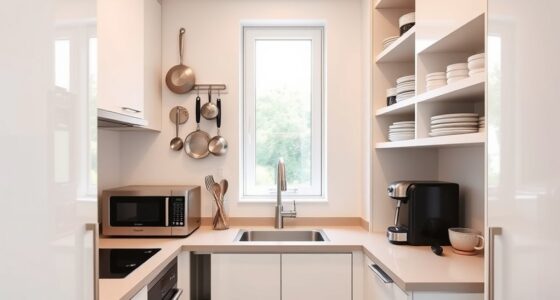 maximize small kitchen space