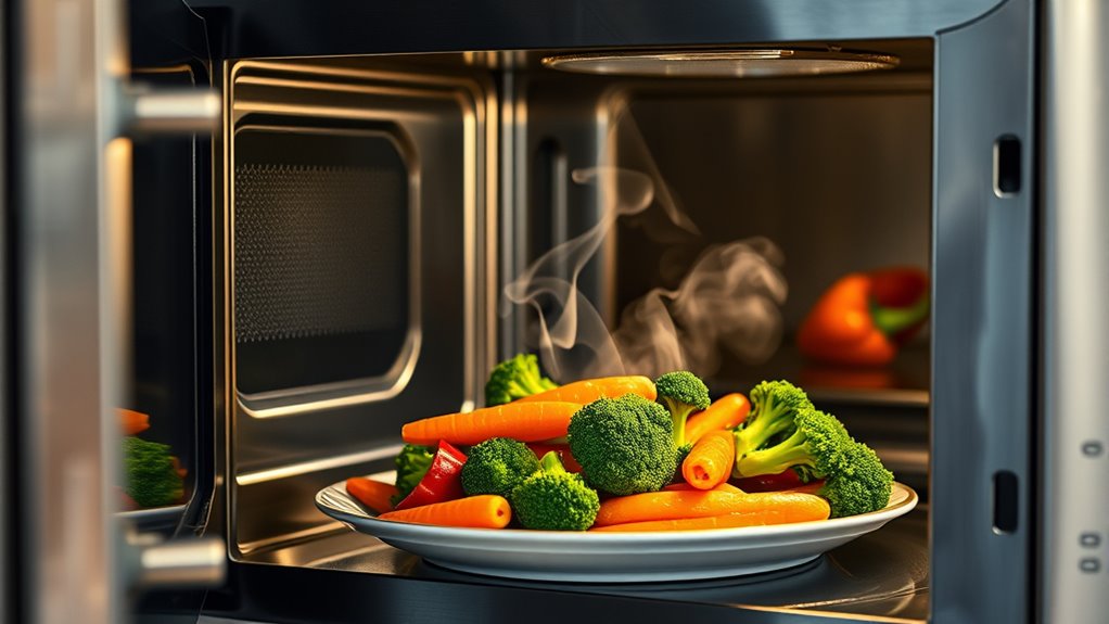 microwave cooking nutrient effects