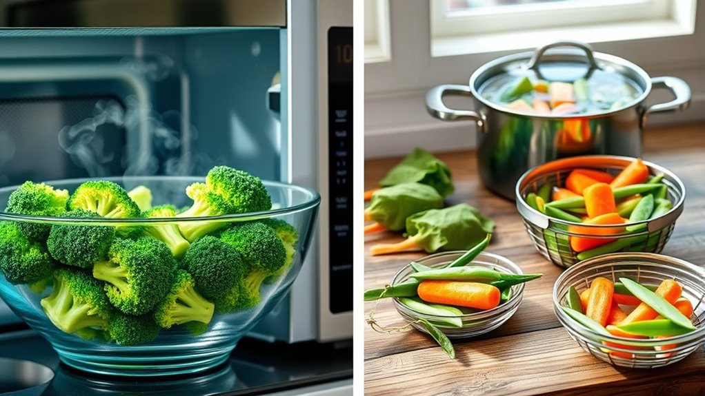 microwave preserves nutrients efficiently