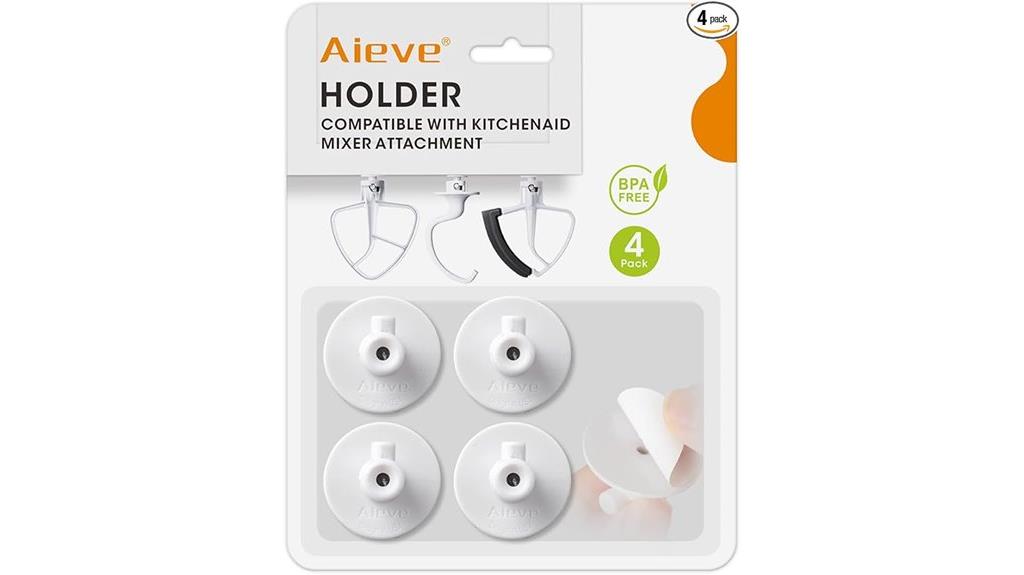 mixer attachment holder set