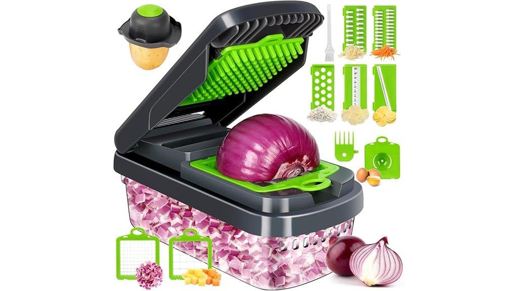 multifunctional 12 in 1 vegetable chopper