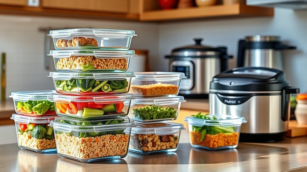 organized fresh food storage