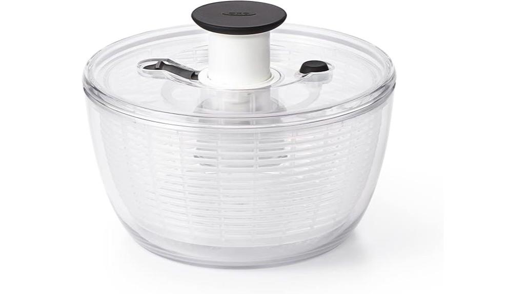 oxo salad spinner design