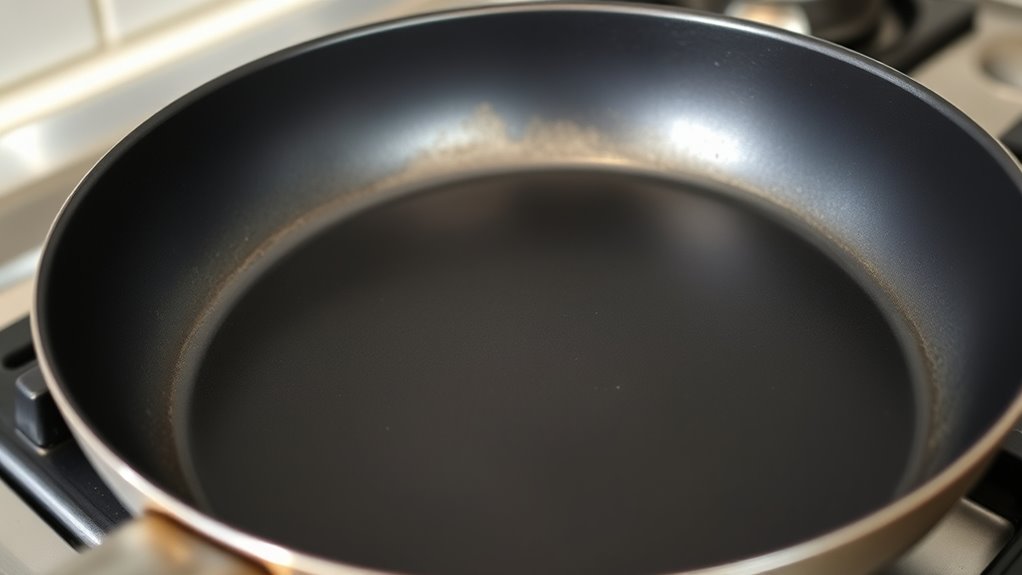 pan warping indicates replacement needs