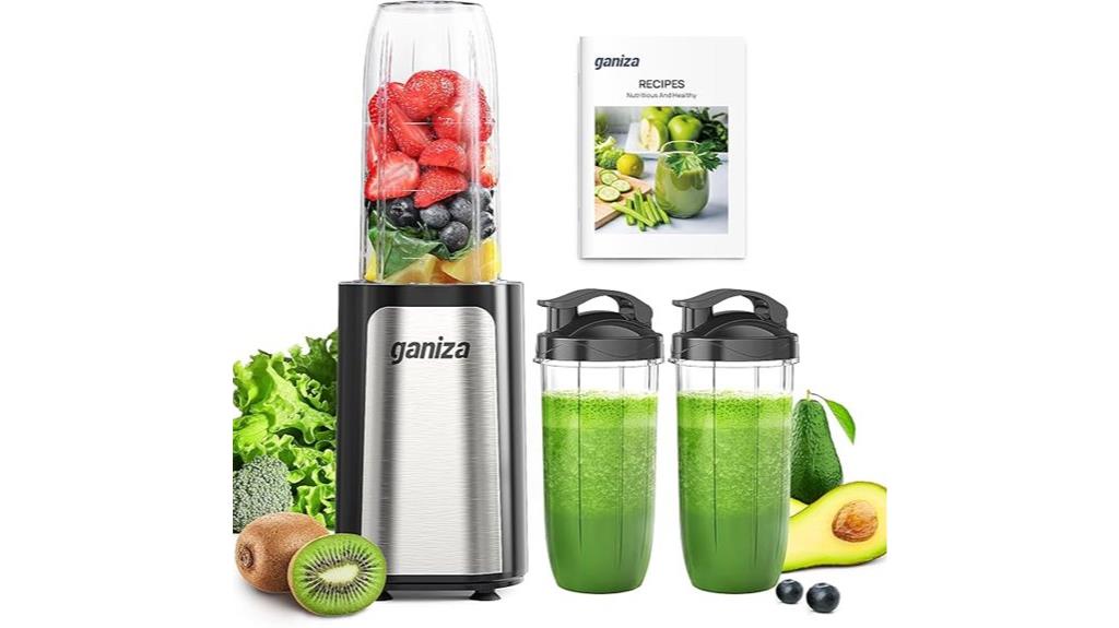 personal blender with 3 cups