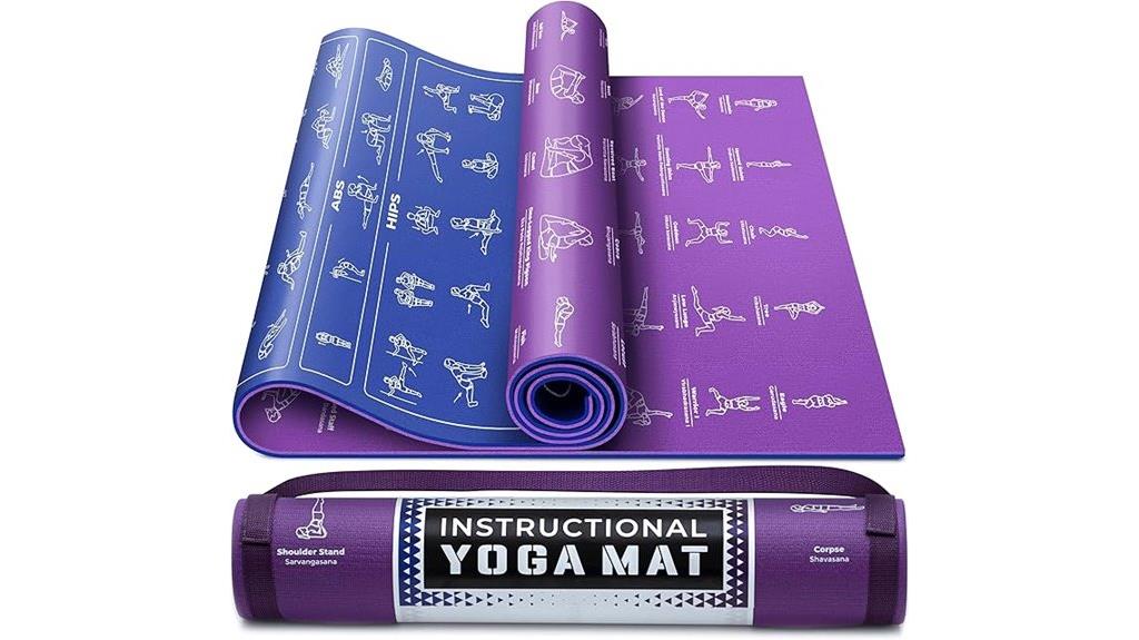 portable yoga mat with strap