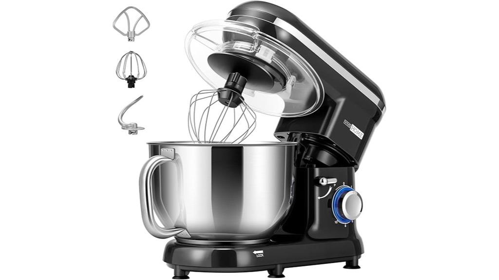 powerful 660w kitchen mixer