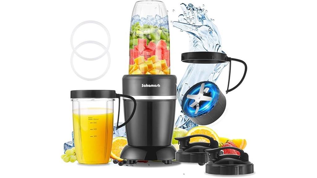 powerful blender with accessories
