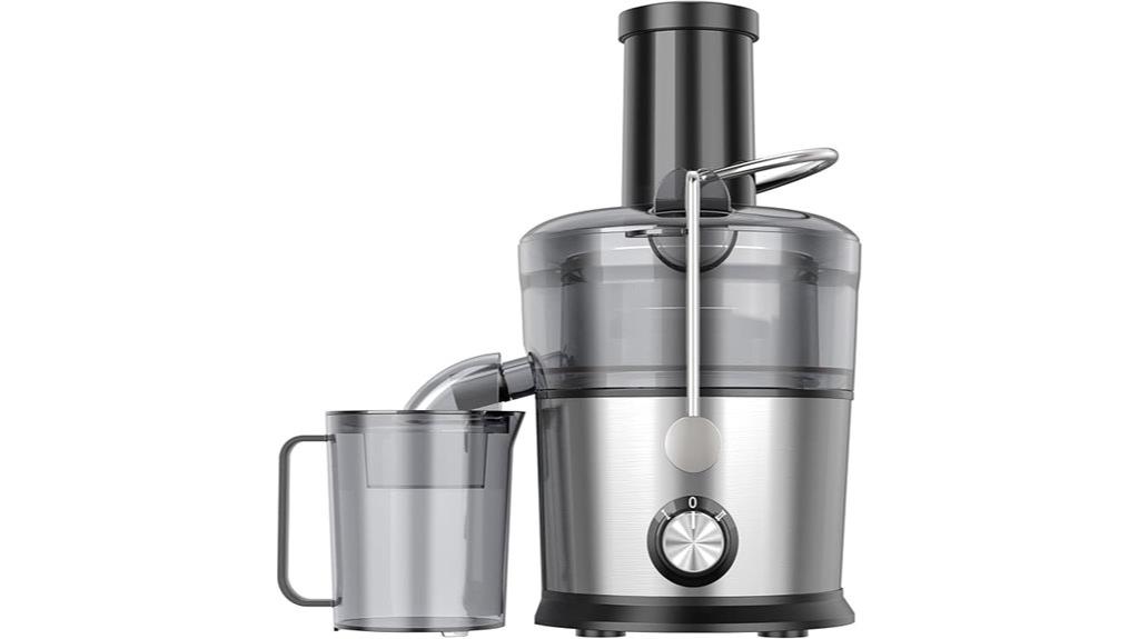 powerful juicer with large jug