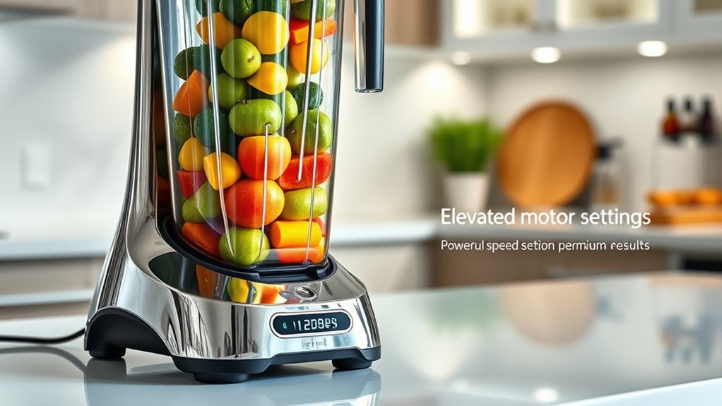 powerful motors ensure durability