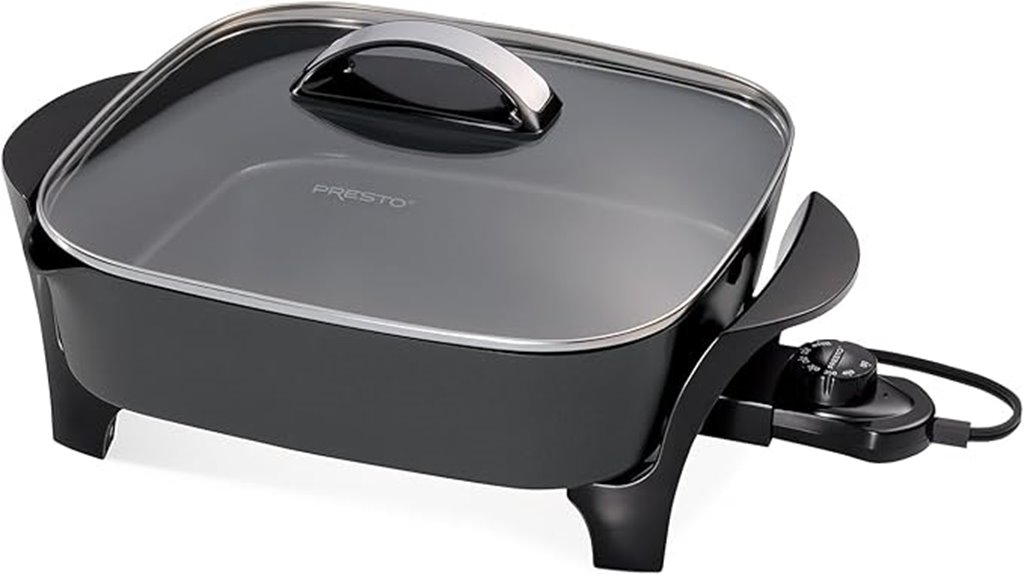presto 12 inch electric skillet