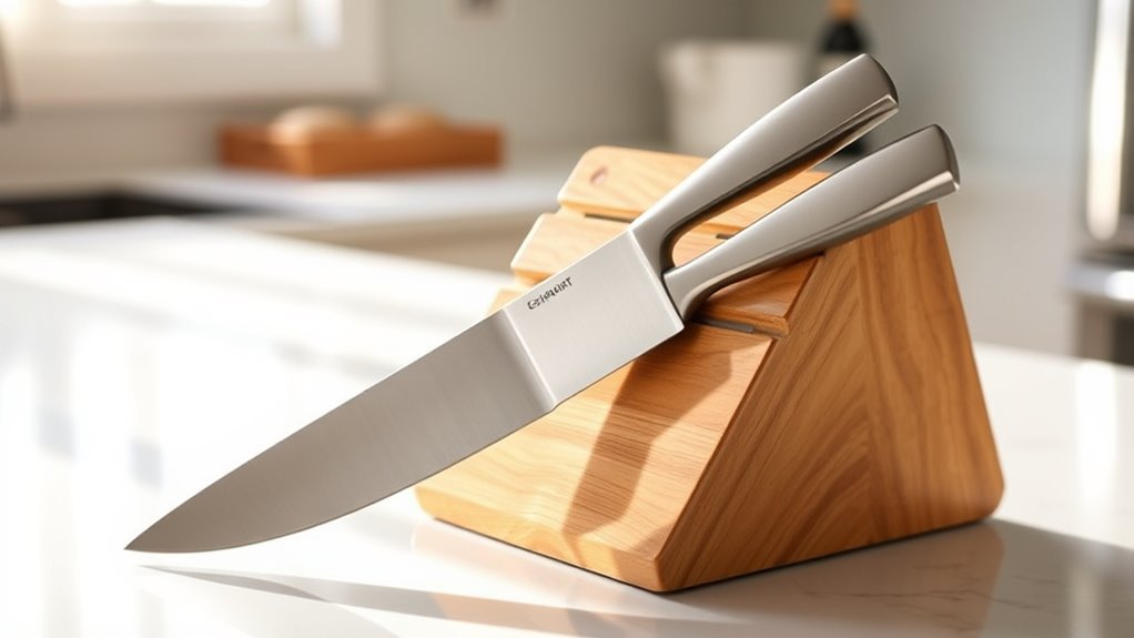 safe organized knife storage