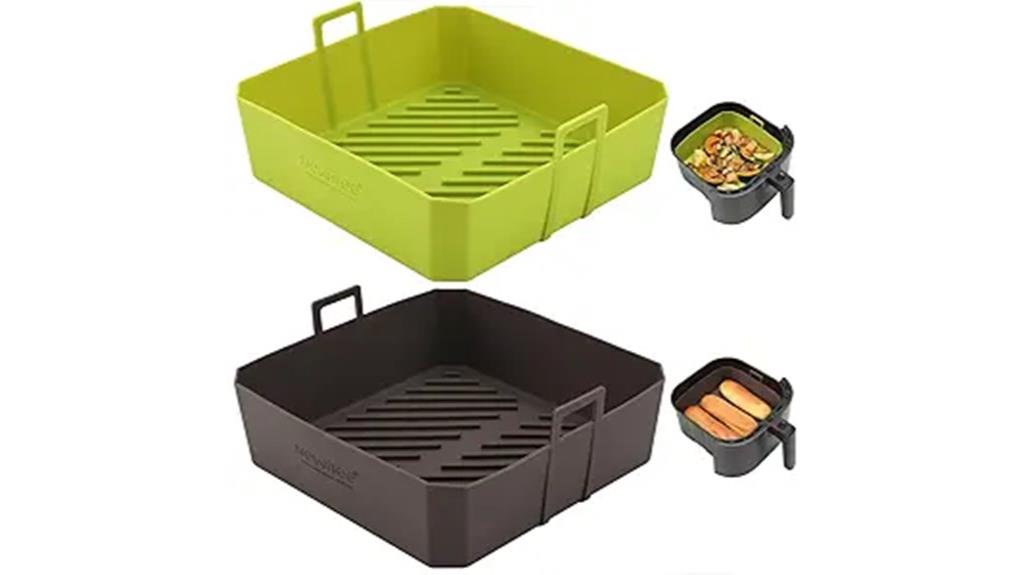 silicone liners for air fryers