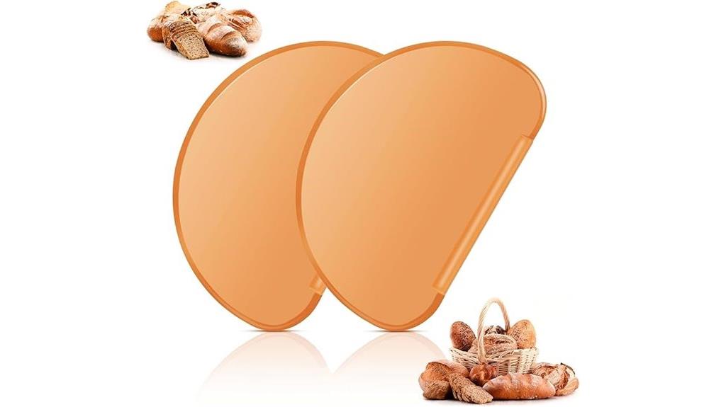 silicone scraper baking dough