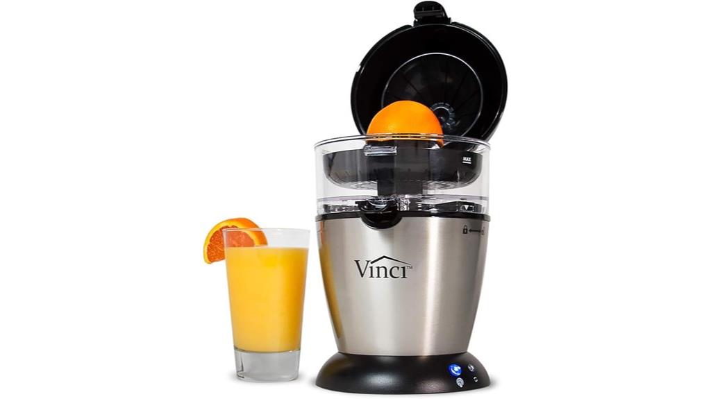 single button citrus juicer