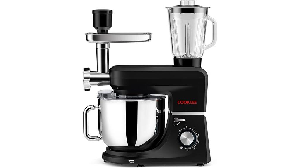 six in one mixer capacity