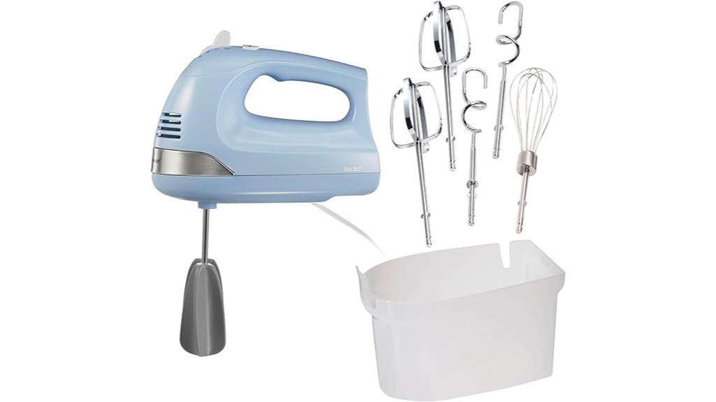 six speed electric hand mixer