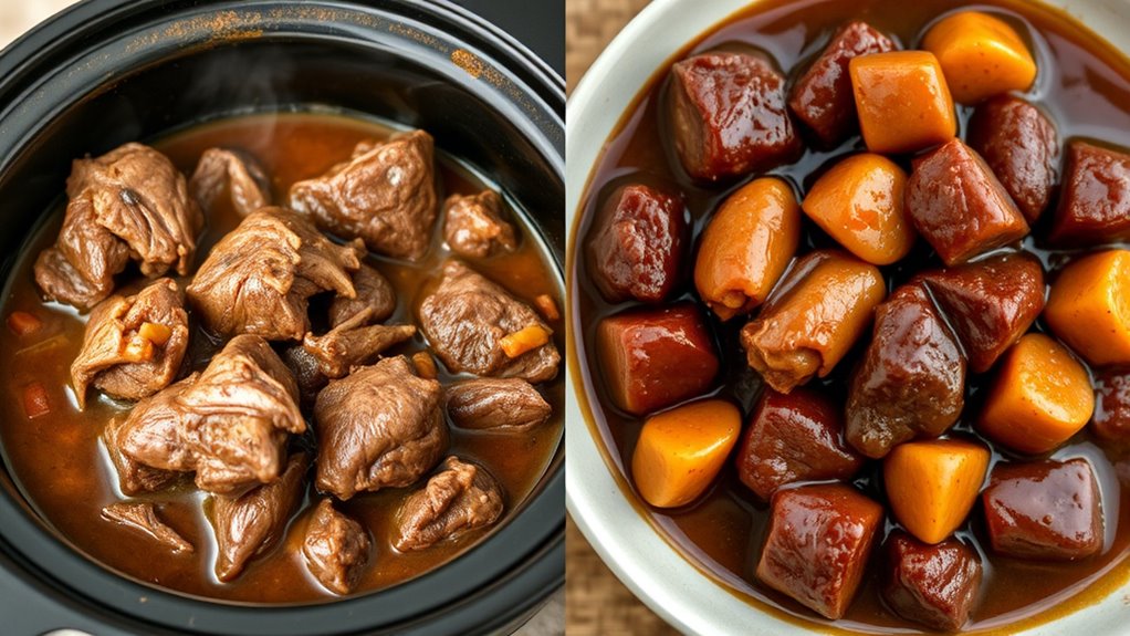 slow cooker tenderizes vegetables