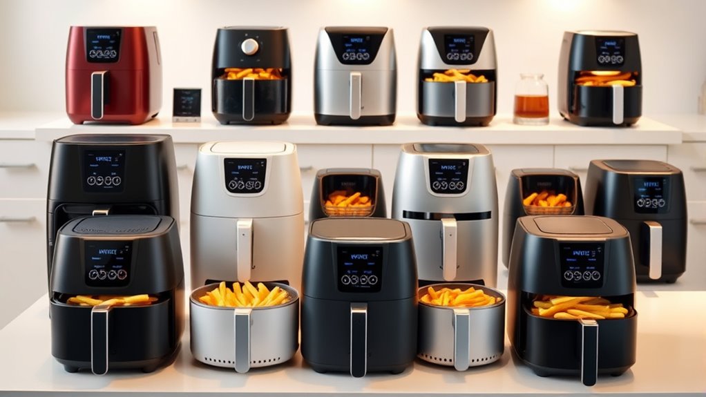 small space saving air fryers