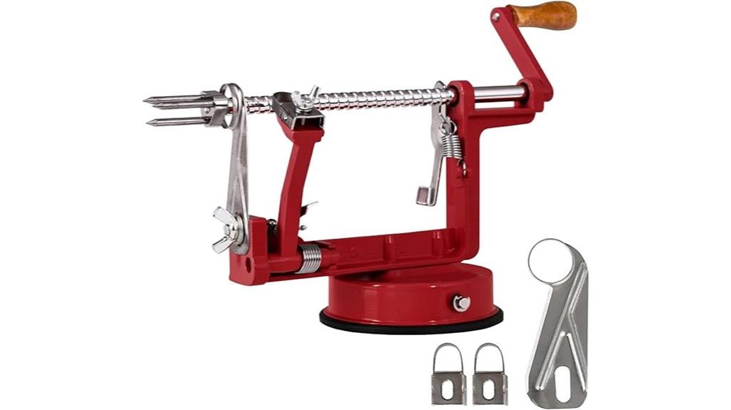 stainless steel apple peeler
