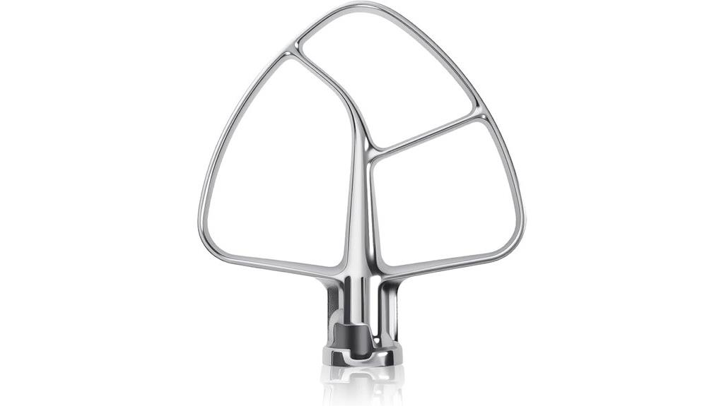 stainless steel kitchenaid beater