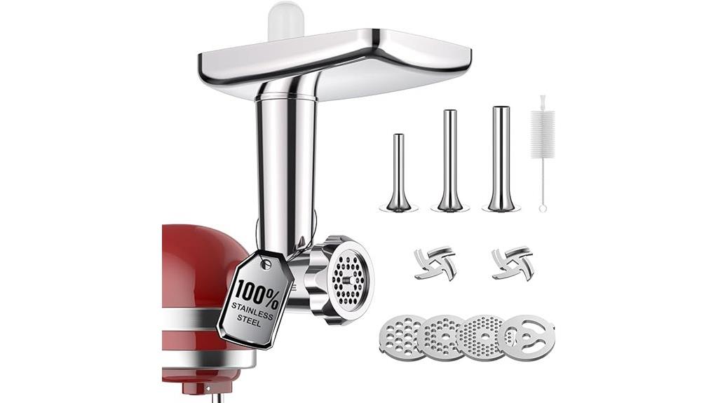 stainless steel kitchenaid grinder