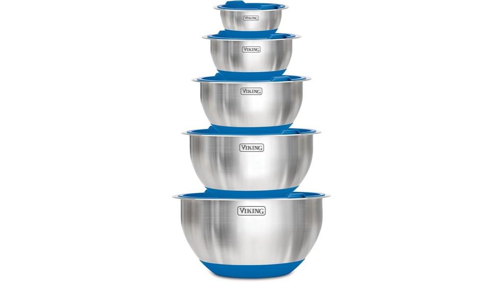 stainless steel mixing bowls