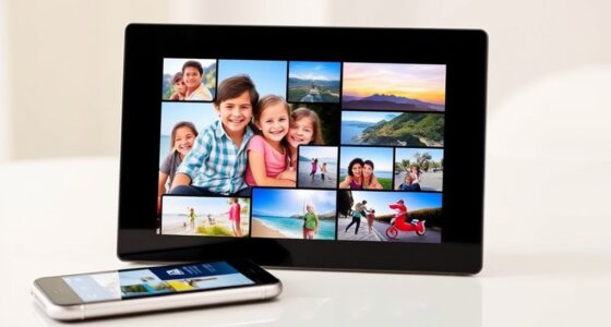 top email enabled digital frames