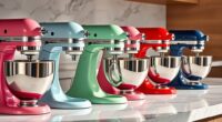 top kitchenaid mixer colors