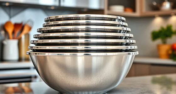 top stainless steel mixing bowls