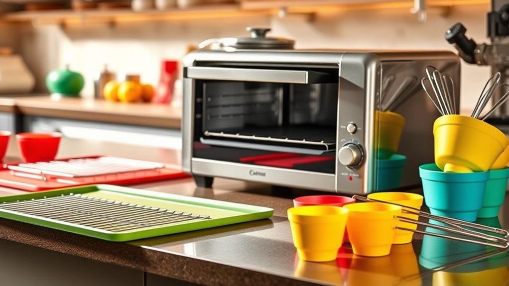 top toaster oven accessories