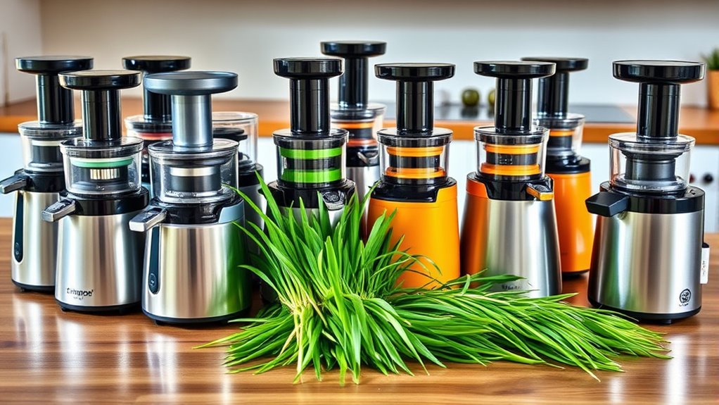 top wheatgrass juicer picks