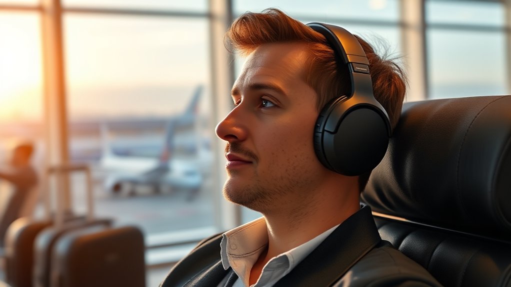 travel friendly noise canceling headphones