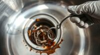 unclogging kitchen sink tips