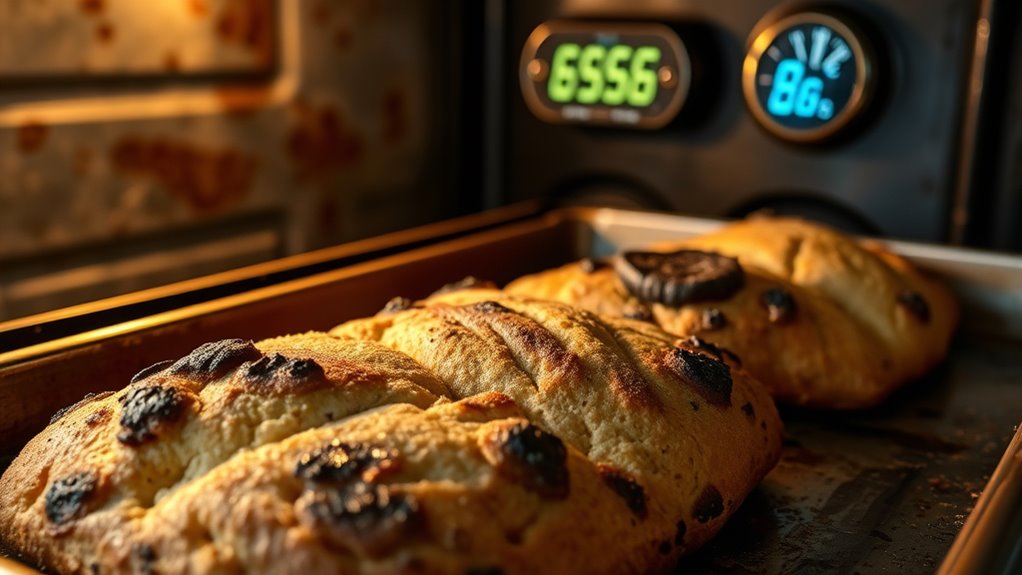 uneven heat causing baking failures