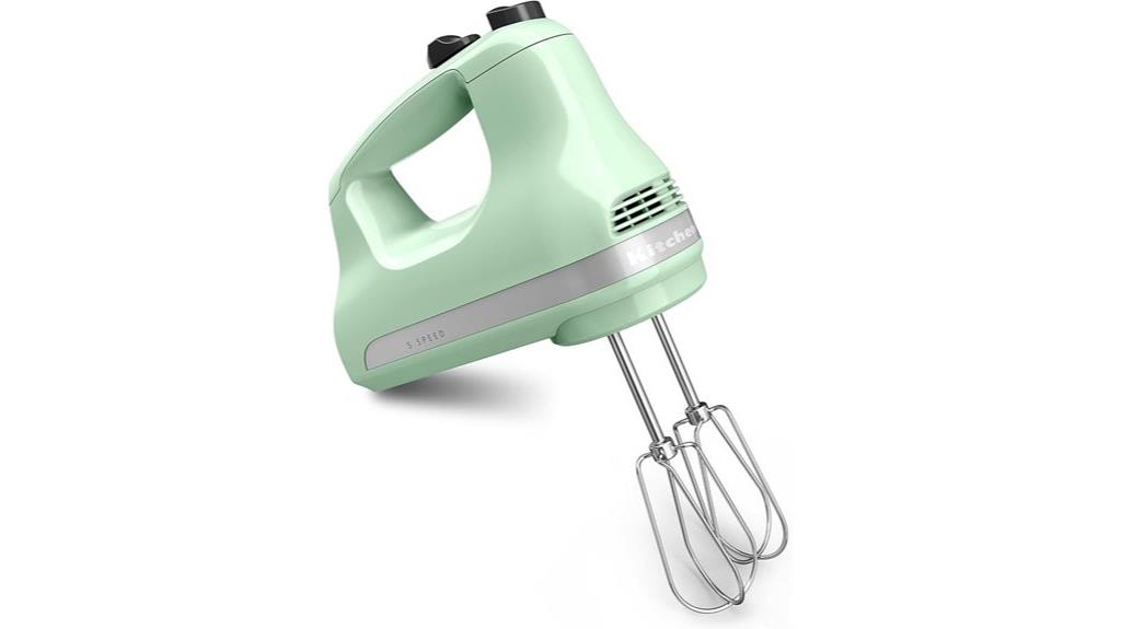 versatile 5 speed hand mixer