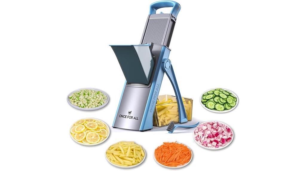 versatile adjustable vegetable slicer
