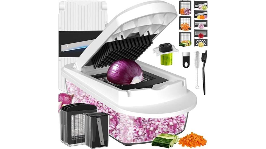 versatile vegetable chopper set
