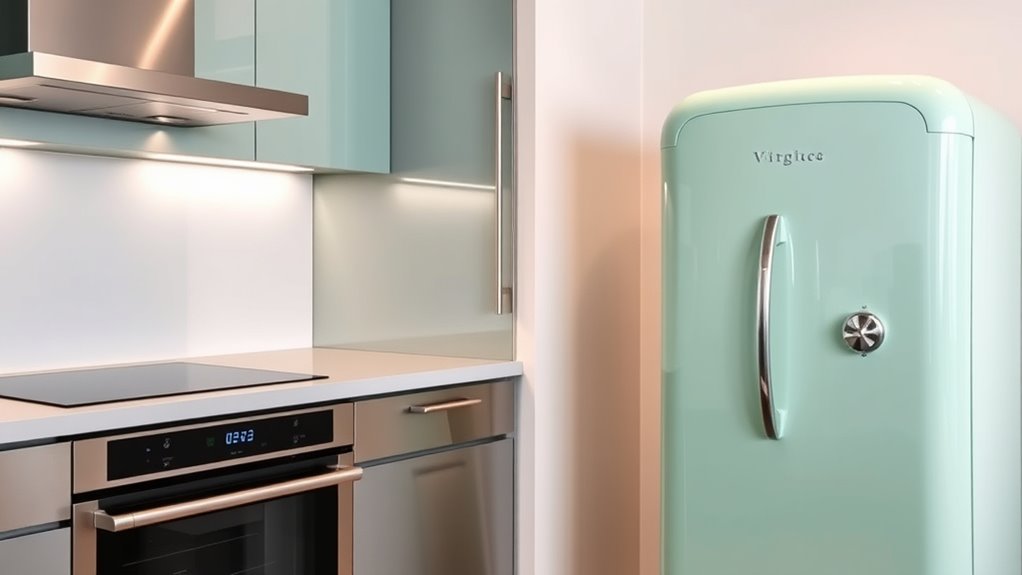 vintage or modern appliances
