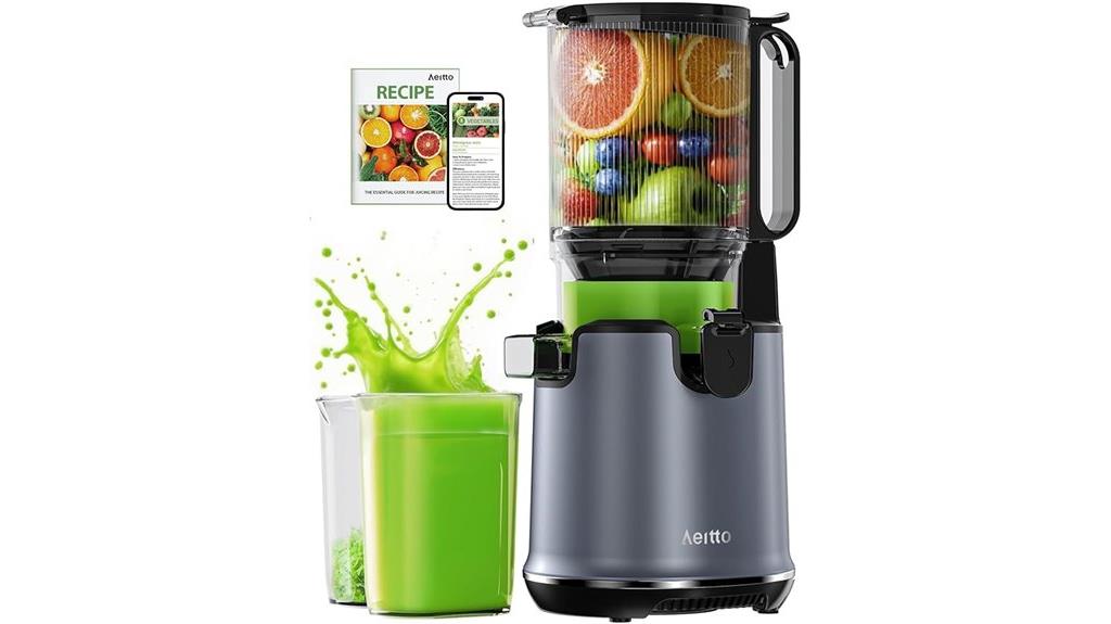 wide feed juicer
