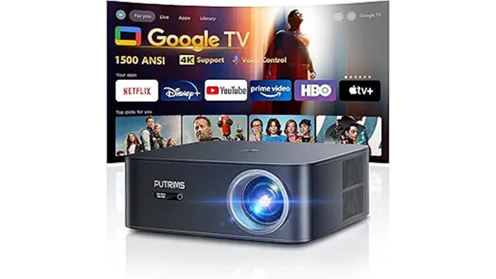 wireless gray projector