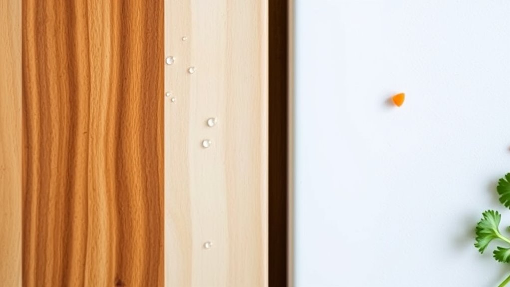 wood reduces bacteria naturally