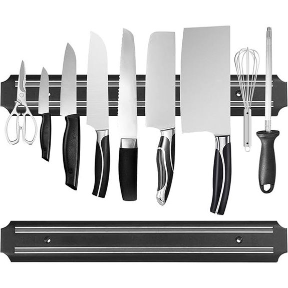 Magnetic Knife Strips (15 Inches Set of 2)